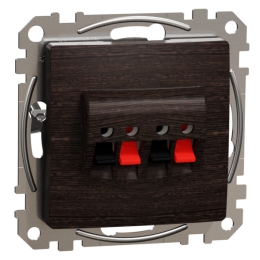 SCHN SEDNA ELEMENTS ZÁSUVKA REPRO. DVOJITÁ, WENGE SDD181411