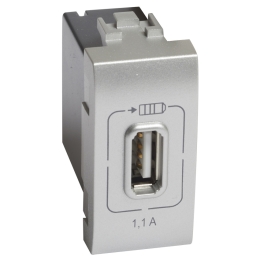 LEG BTICINO LIVING LIGHT TECH ZÁSUVKA USB 1M TECH NT4285C1
