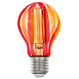 EGLO ZDROJ LED 12568 LM-E27-LED A60 1X6,5W 500LM 1800K PR. 60MM ČERVENÁ/ORANŽOVÁ
