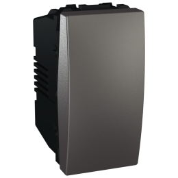 SCHN UNICA SPÍNAČ Ř.6 16A 1 MODUL GRAFIT MGU3.163.12