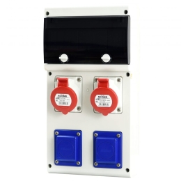 SCA SKRIN ZAS. 632.1122-021F2/4 2X16A/4P, 2X230V IP44