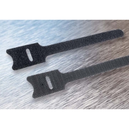 WAP PÁSEK VÁZ. CACU-150-13-BK SE SUCHÝM ZIPEM CACTUS BAND ČERNÁ 150X13MM (BAL=100KS)