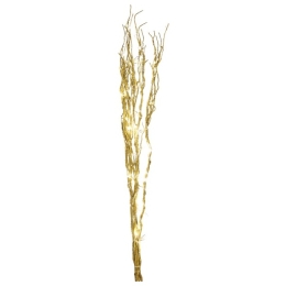 STAR DEKORACE LED VĚTEV ZLATÁ WILLOW 60CM 584-11