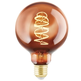 EGLO ZDROJ LED LM-E27-LED G95 4W 50LM 2000K KUPFER 11883