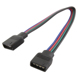 FK SPOJKA KABEL. FK-SPOJKAB-RM254-4P-15CM-PLOCHY PRO LED PÁSKY RGB 4738019