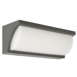 HALLUX SU-MA SVÍTIDLO MONA MN19301 SMD LED 13W 1200LM 4000K NÁST IP65 TMAVĚ ŠEDÁ