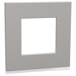 SCHN UNICA N PURE RÁMEČEK KRYCÍ 1-NÁS. ALUMINIUM NU600280