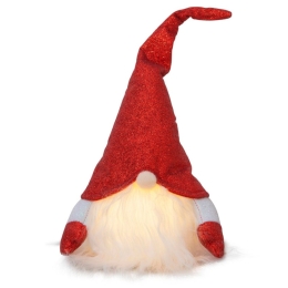 EGLO STAR LED SANTA 411468 JOYLIGHT 1X0,06W TEPLÁ BÍLÁ BAT.3XAG13 IP20 ČERVENÁ BÍLÁ