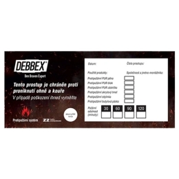 DBR ŠTÍTEK PROTIPOŽÁRNÍ PS600