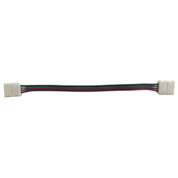 TIPA SPOJKA NEPÁJIVÁ PRO RGB LED PÁSKY 5050 30,60LED/M O ŠÍŘCE 10MM S VODIČEM 4150355