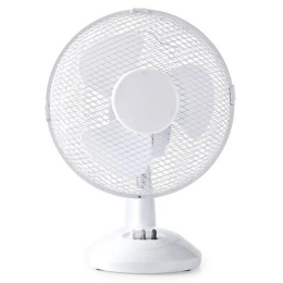 TIPA VENTILÁTOR STOLNÍ NEDIS FNTB10CWT23 23CM 06422653 BLACK 06422523